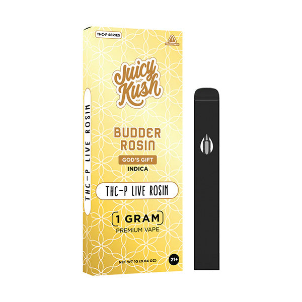JUICY KUSH BUDDER THC-P LIVE ROSIN 1 GRAM DISPOSABLE