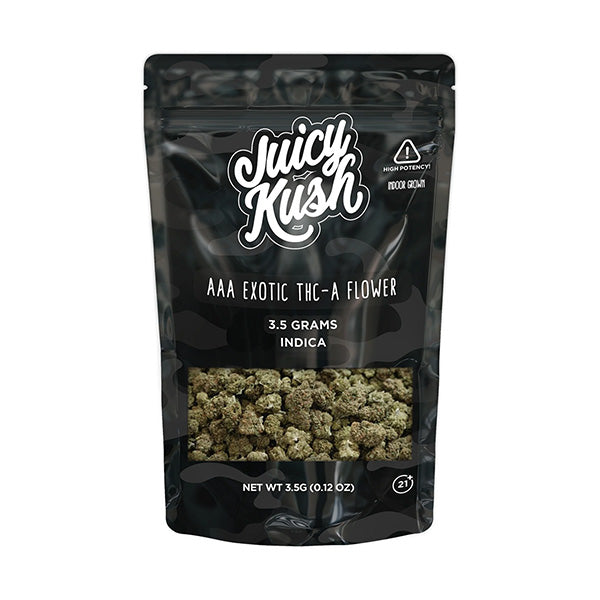 JUICY KUSH EXOTIC AAA THC-A 3.5G INDOOR FLOWER