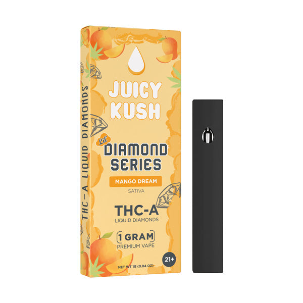 JUICY KUSH LIL' DIAMOND SERIES THC-A LIQUID DIAMOND 1 GRAM DISPOSABLE