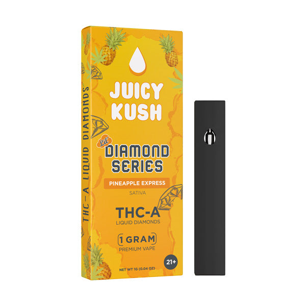 JUICY KUSH LIL' DIAMOND SERIES THC-A LIQUID DIAMOND 1 GRAM DISPOSABLE Rising Wholesale Inc. JUICY KUSH LIL' DIAMOND SERIES THC-A LIQUID DIAMOND 1 GRAM DISPOSABLE Rising Wholesale Inc.