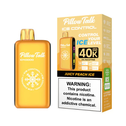 PILLOW TALK IC40000 ICE CONTROL DISPOSABLE VAPE (5CT DISPLAY)