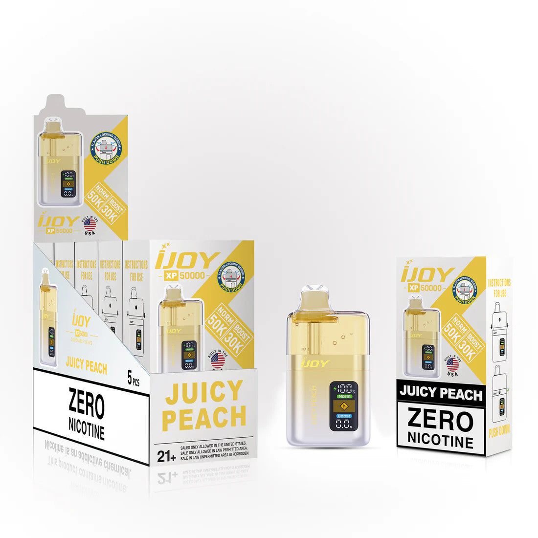 IJOY XP50K ZERO NICOTIE (5CT DISPLAY)