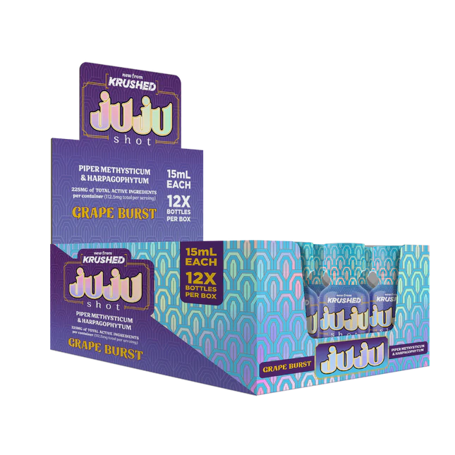 JUJU 225MG PIPER METHYSTICUM SHOTS (12CT BOX)