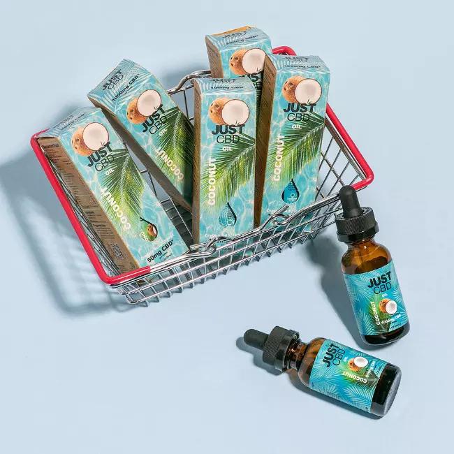 JUST CBD 1000MG COCONUT OIL TINCTURE