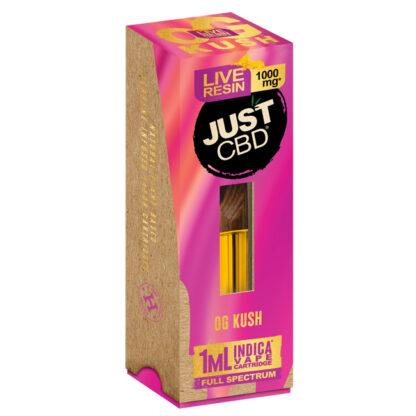 JUST CBD 1000MG SIGNATURE CARTRIDGE OG KUSH (INDICA) 696831885512
