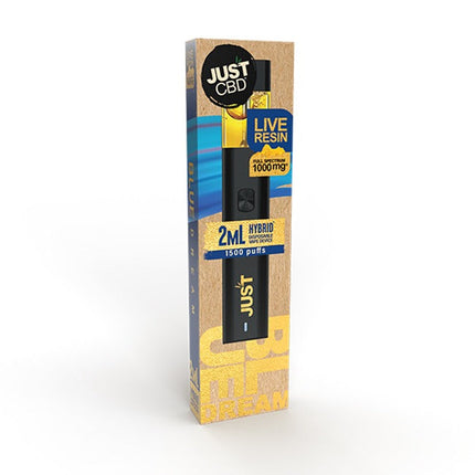 JUST CBD 2ML LIVE RESIN DISPOSABLE - BLUE DREAM (HYBRID) -