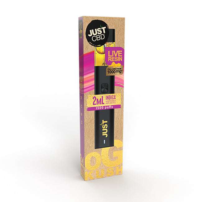 JUST CBD 2ML LIVE RESIN DISPOSABLE