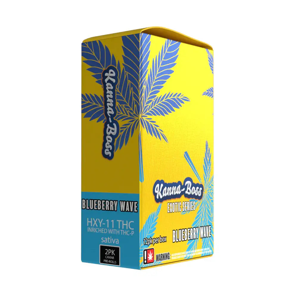 KANNA-BOSS EXOTIC SERIES HYDROXY 11 + THC-P CAVIAR PRE-ROLLS