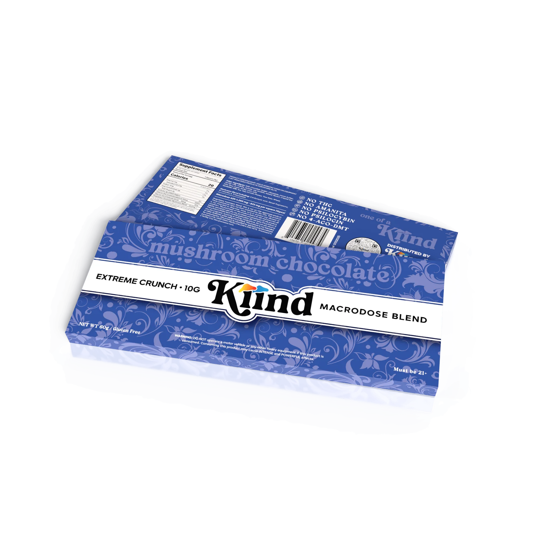 KIND MACRODOSE BLEND 10G CHOCOLATE BAR | EXTREME CRUNCH