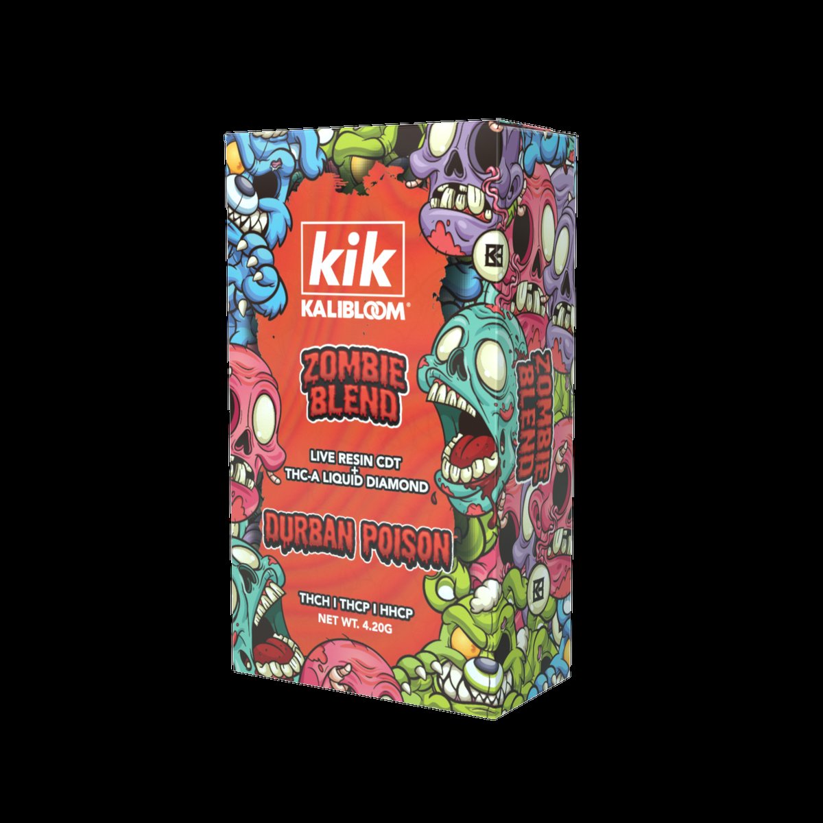 Kik Zombie Blend THC-A Disposable, 4.2g