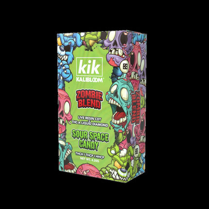 KIK KALIBLOOM 4.2ML THC-A ZOMBIE BLEND SOUR SPACE CANDY 810133091369