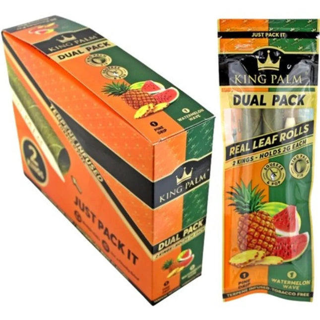 KING PALM CONES KING SIZE 2PK - 20CT - PINEAPPLE &