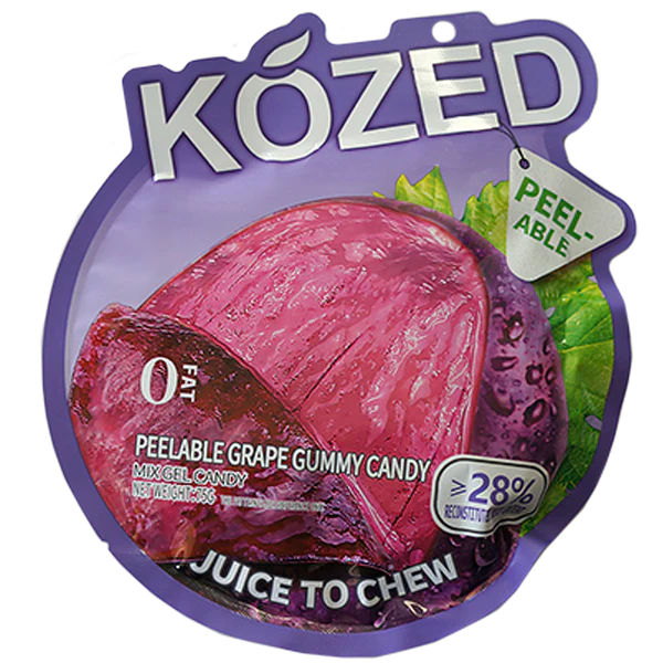 KOZED PEELABLE GUMMY CANDY (20PC / BAG) 10CT PACK