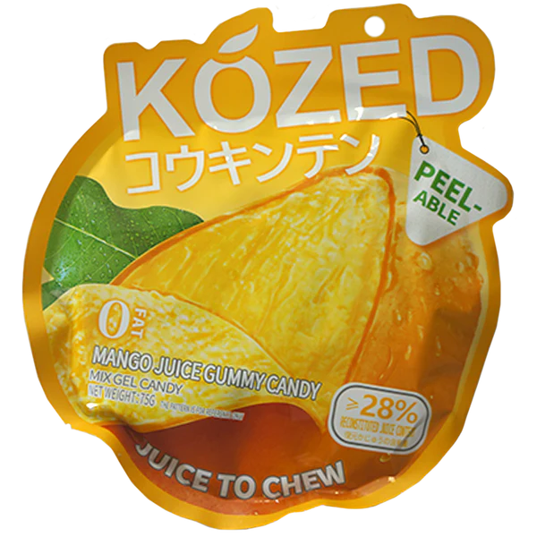 KOZED PEELABLE GUMMY CANDY (20PC / BAG) 10CT PACK