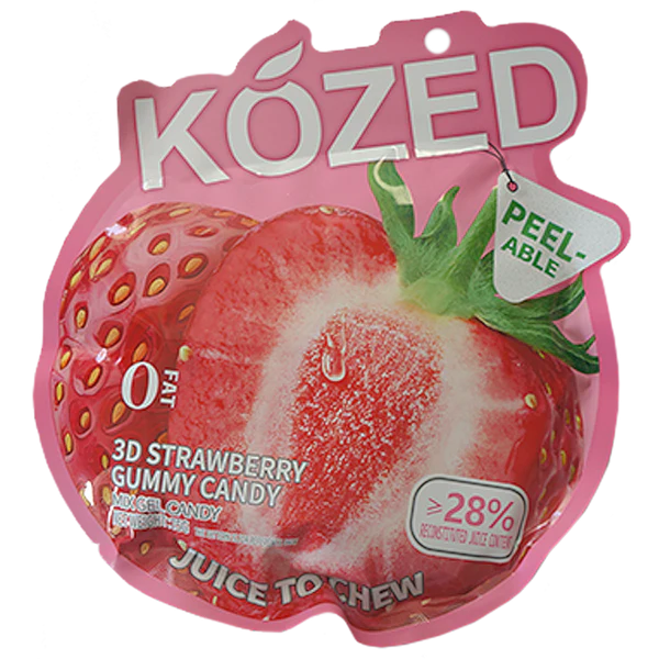 KOZED PEELABLE GUMMY CANDY (20PC / BAG) 10CT PACK