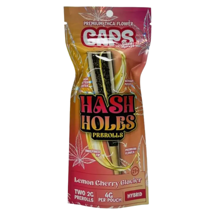 CAPS HASH HOLES THC-A PREROLLS (2 X 2G) PER PACK
