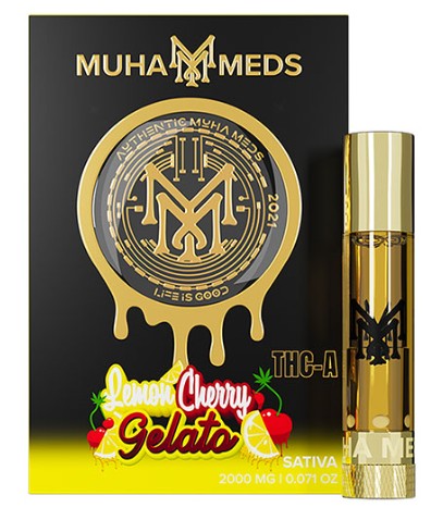 MUHA MEDS 2G THC-A DIAMONDS CARTRIDGE (5CT DISPLAY)