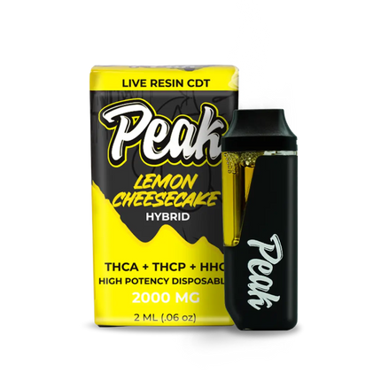 PEAK 2ML LIVE RESIN CDT (THC-A, THC-P, HHC) LIQUID DIAMONDS DISPOSABLE