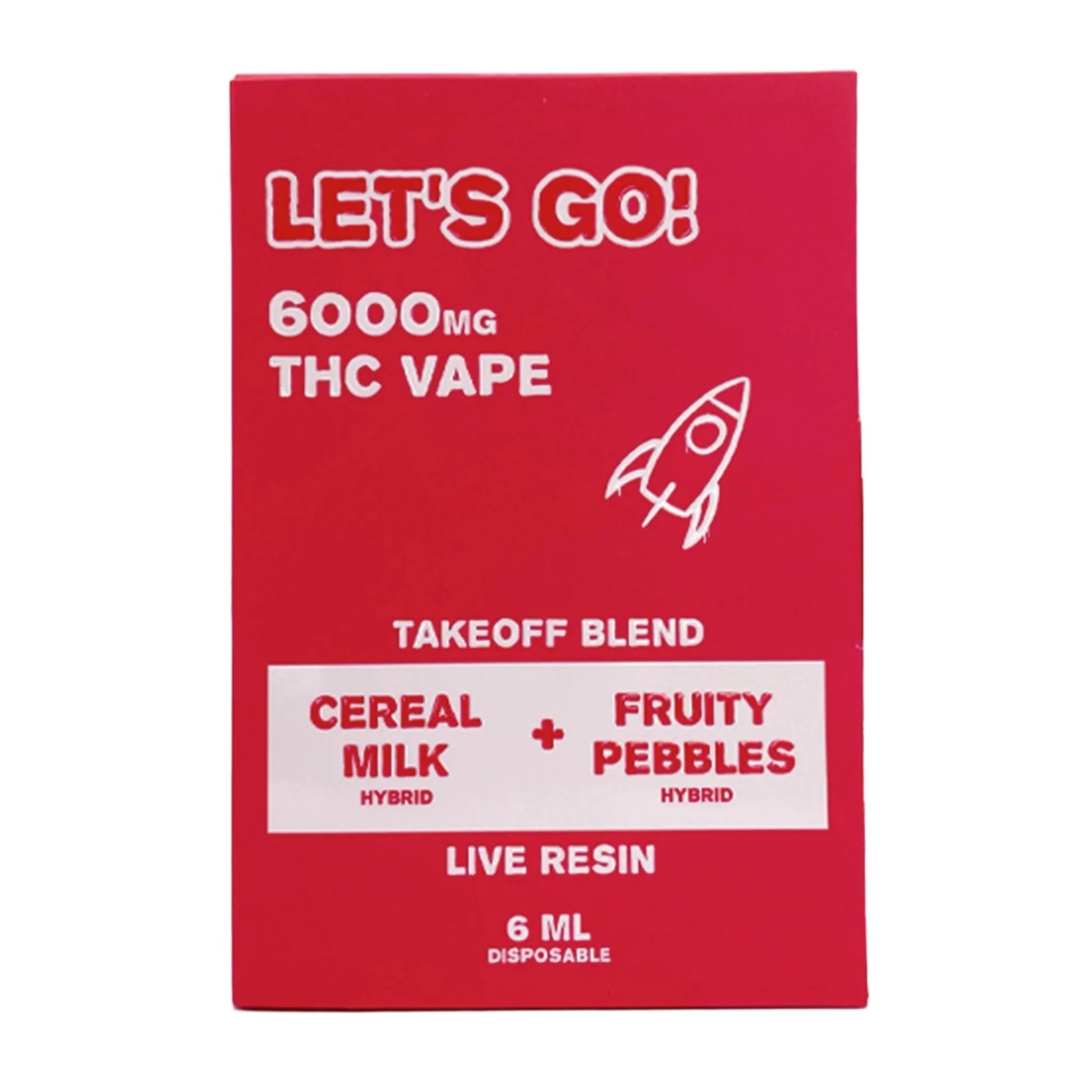 LET'S GO 6ML DISPOSABLE TAKEOFF BLEND