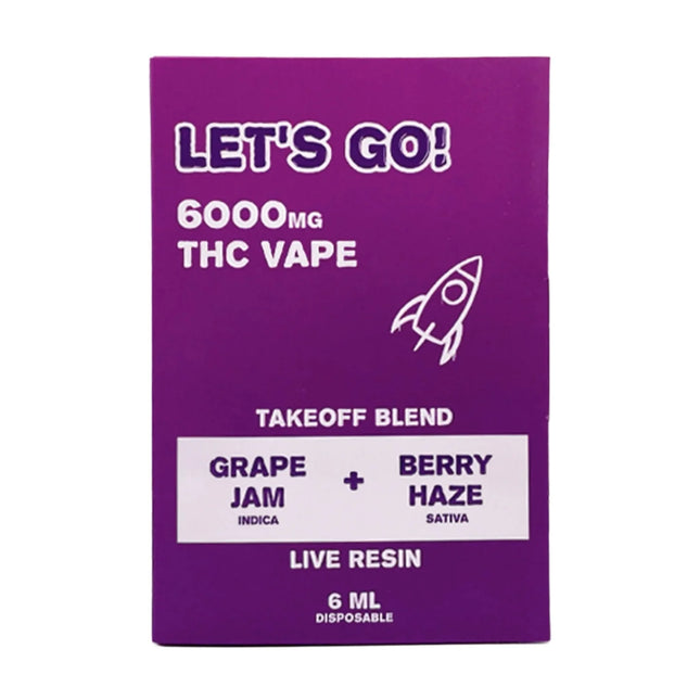 LET'S GO 6ML DISPOSABLE TAKEOFF BLEND