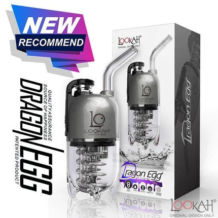 LOOKAH DRAGON EGG WAX VAPE RIG - BLACK - Hardware & Coils