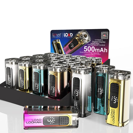LOOKAH LOAD 500MAH 510 VAPE PEN BATTERY (16CT DISPLAY)
