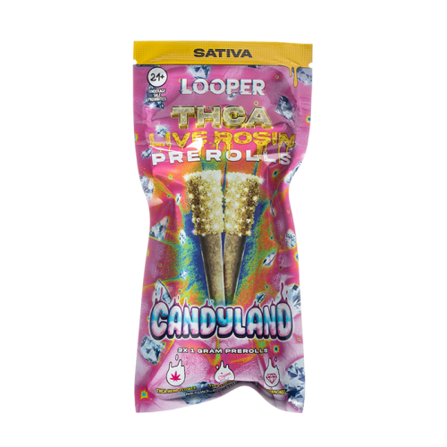 LOOPER LIVE ROSIN THCA PRE-ROLLS 2 X 1 GRAM EACH