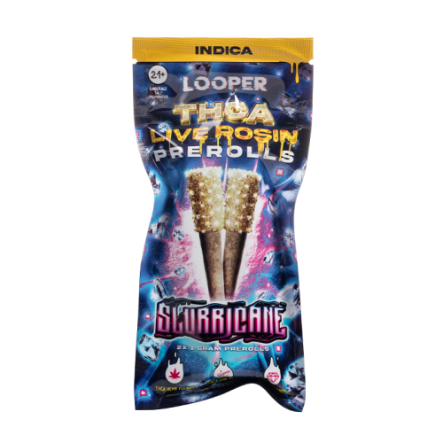 LOOPER LIVE ROSIN THCA PRE-ROLLS 2 X 1 GRAM EACH