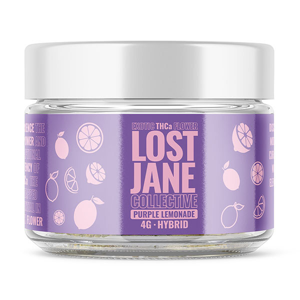 LOST JANE COLLECTIVE EXOTIC THCA FLOWER 4G JAR