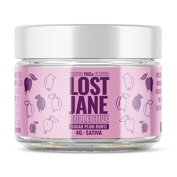 LOST JANE COLLECTIVE EXOTIC THCA FLOWER 4G JAR