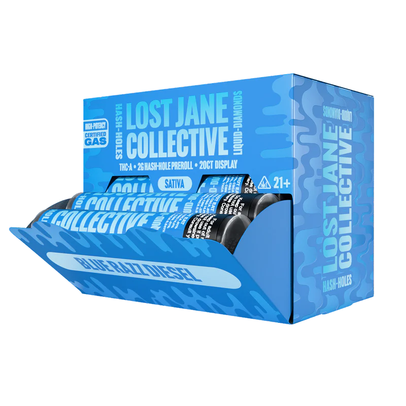 LOST JANE 2 GRAM THC-A HASH HOLE PRE ROLLS (20CT BOX)