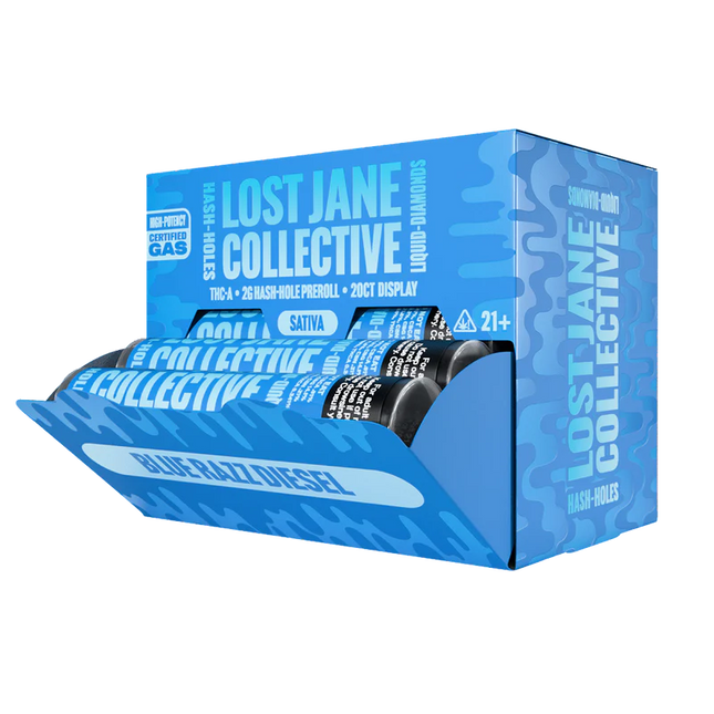 LOST JANE 2 GRAM THC-A HASH HOLE PRE ROLLS (20CT BOX)