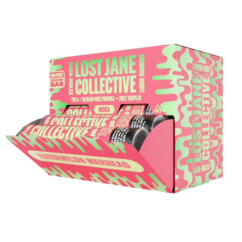 LOST JANE 2 GRAM THC-A HASH HOLE PRE ROLLS (20CT BOX)