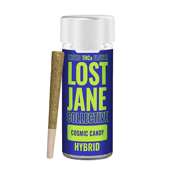 LOST JANE EXOTIC 1G THC-A PRE ROLL (5CT/JAR)