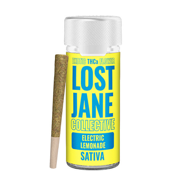 LOST JANE EXOTIC 1G THC-A PRE ROLL (5CT/JAR)