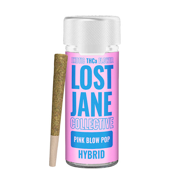 LOST JANE EXOTIC 1G THC-A PRE ROLL (5CT/JAR)