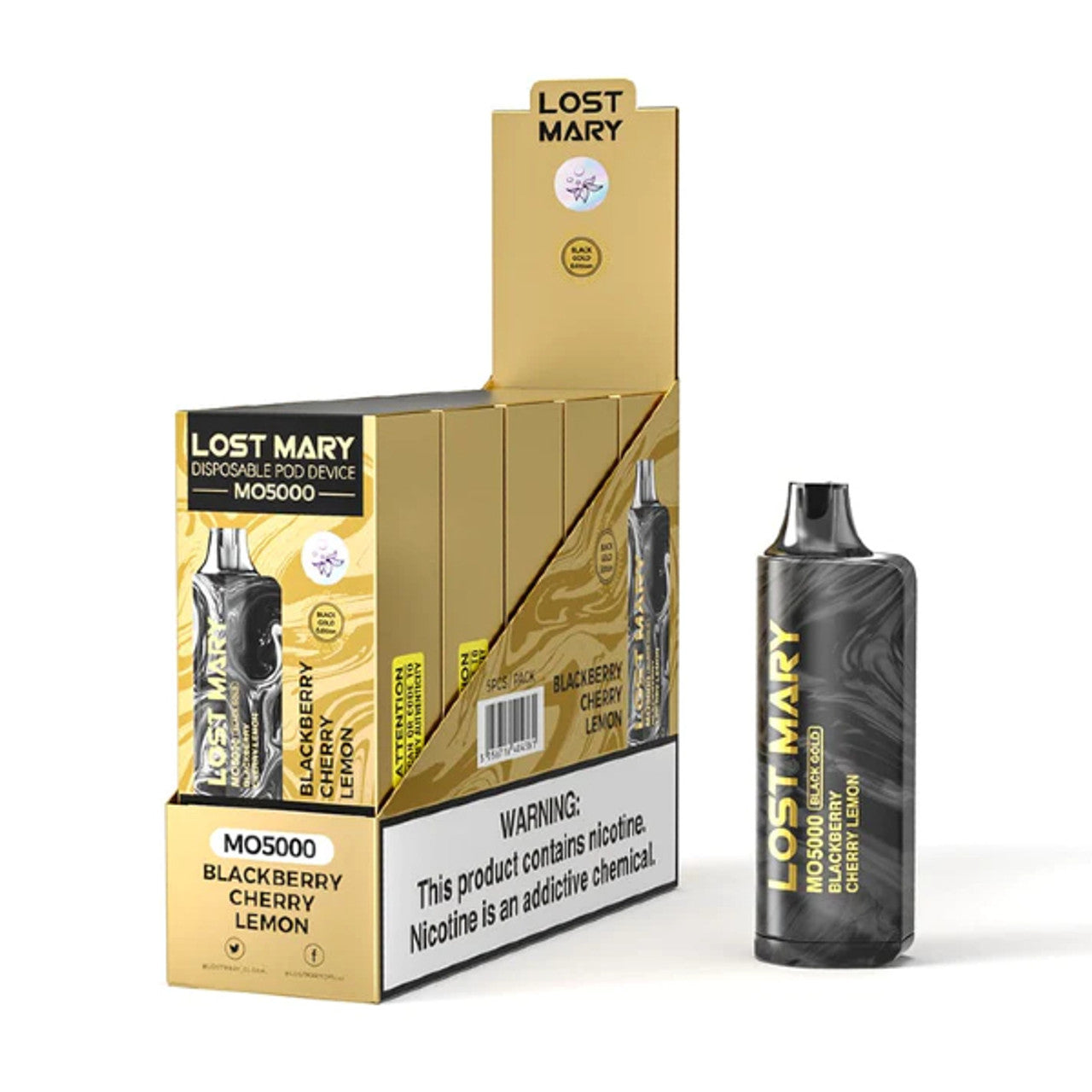 Lost Mary Mo5000 Lemon Sparkling Wine Lost Mary Mo5000 (5-pack) Lost Mary Mo5000 Lemon Sparkling Wine Lost Mary Mo5000 (5-pack)