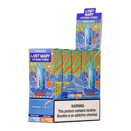 LOST MARY MT15000 TURBO 5% DISPOSABLE 5CT/PACK