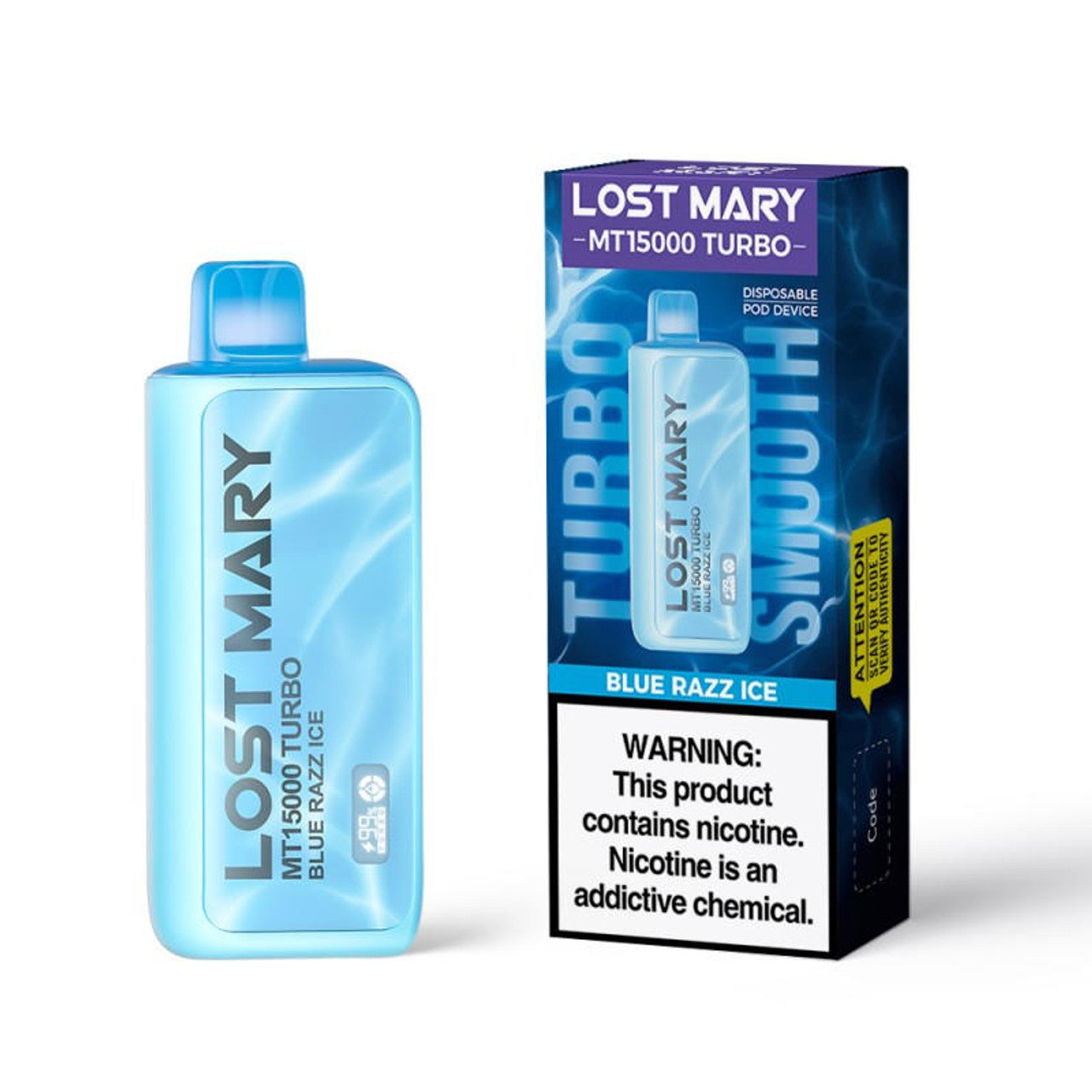LOST MARY MT15000 TURBO 5% DISPOSABLE 5CT/PACK