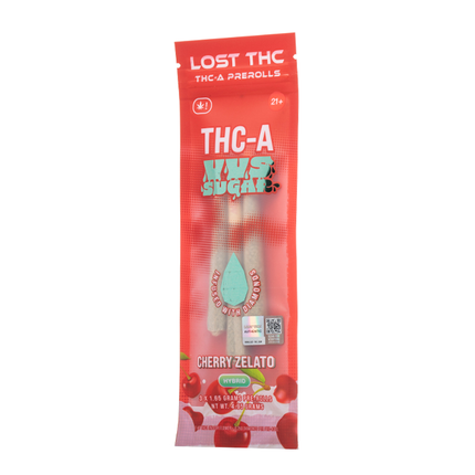 LOST THC V3 THC-A VVS SUGAR 5G PRE ROLLS (1.65G X 3CT)