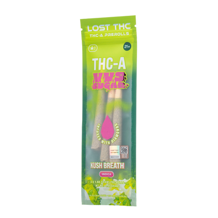 LOST THC V3 THC-A VVS SUGAR 5G PRE ROLLS (1.65G X 3CT)