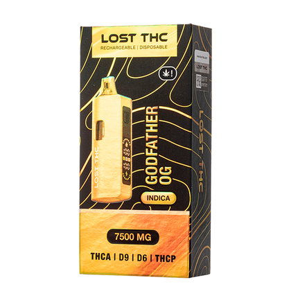 LOST THC 7.5 GRAM (THCA + D9 + D6 + THCP) DISPOSABLE