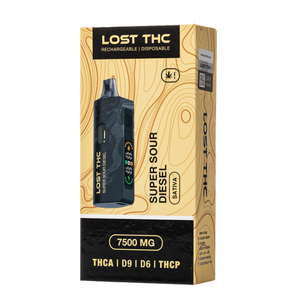 LOST THC 7.5 GRAM (THCA + D9 + D6 + THCP) DISPOSABLE