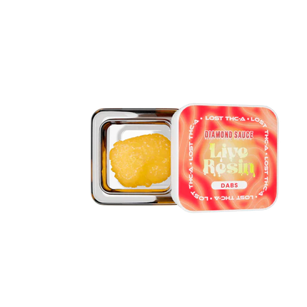 LOST DIAMOND SAUCE 3 GRAM THC-A LIVE RESIN DAB