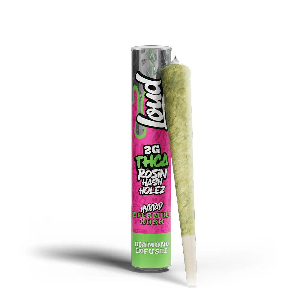 LOUD 2G DIAMOND INFUSED THC-A ROSIN HASH HOLEZ (20CT BOX)