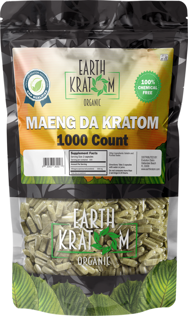 EARTH KRATOM 1000CT CAPSULE