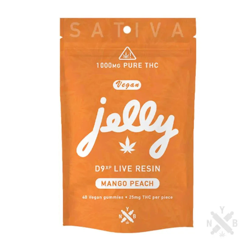 JELLY 1000MG D9XP LIVE RESIN GUMMY BAG (40CT/BAG)