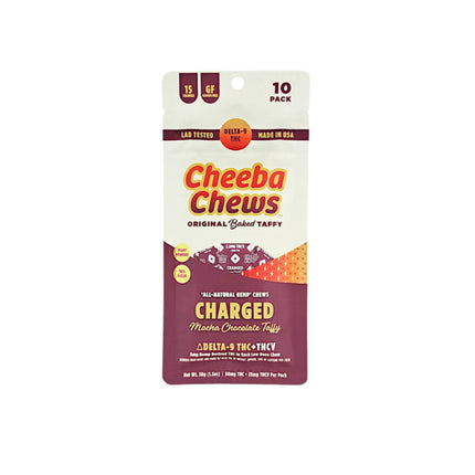 CHEEBA CHEWS DELTA-9 THC INFUSED TAFFY 100MG PER BAG (10MG PER PIECE)