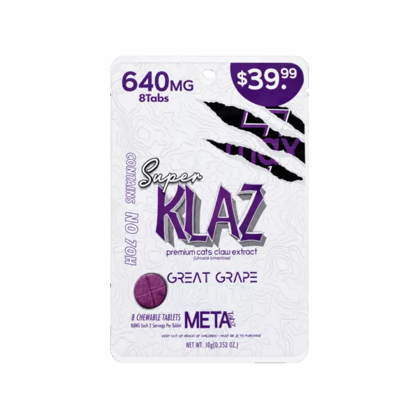 META TABZ KLAZ 80MG PER TAB 8CT PACK (10PK/BOX)