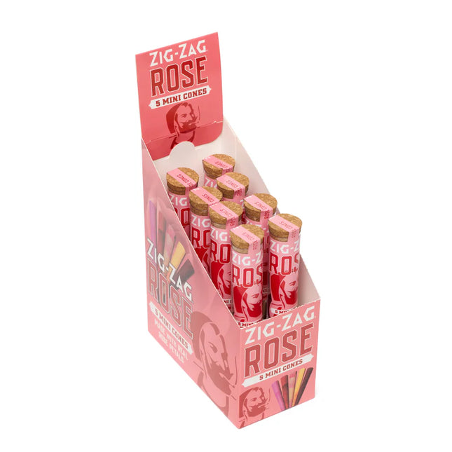 ZIG-ZAG MINI SIZE ROSE CONES (5CT/PK 8PK/BOX)